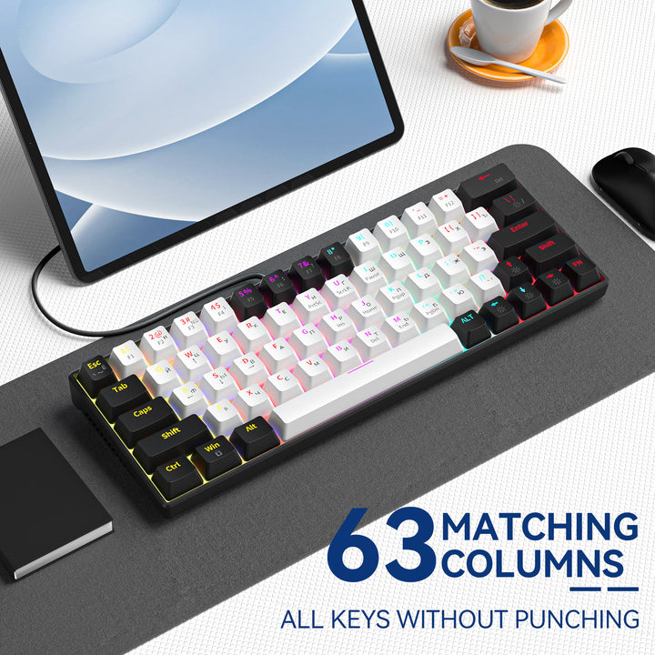 Mechanical Gaming Keyboard Bowlift