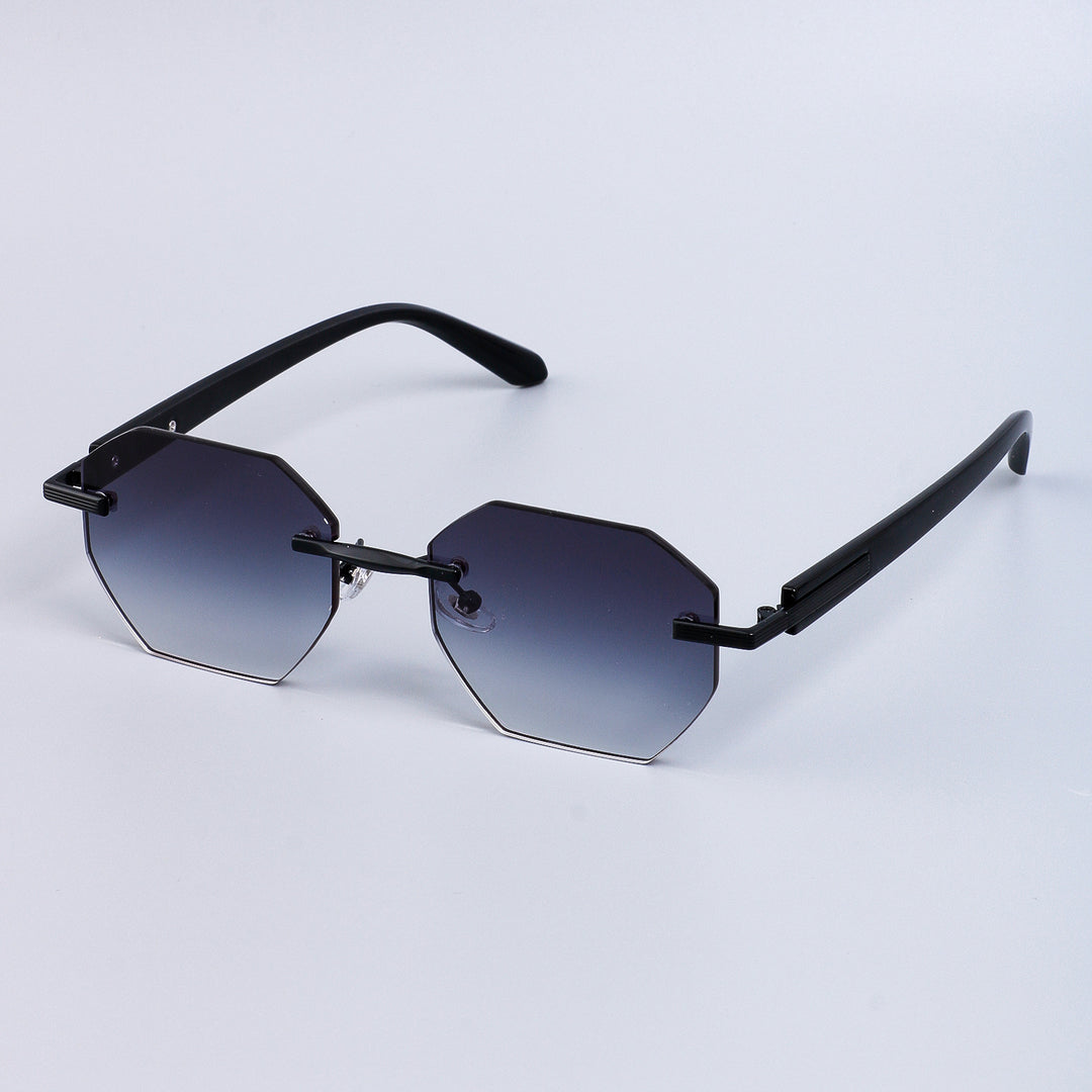Ladies stylish sunglasses in trendy octagonal design with high-quality frame Bowlift