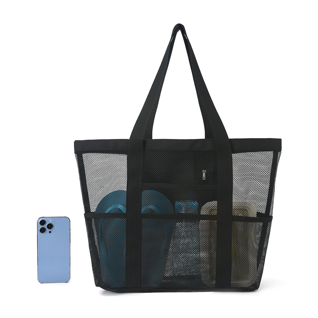 Spacious mesh beach bag Bowlift