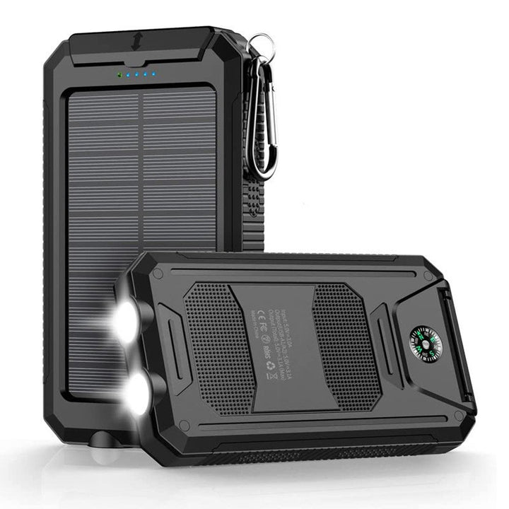 Solar Powerbank with Durable Housing and High Capacity Bowlift