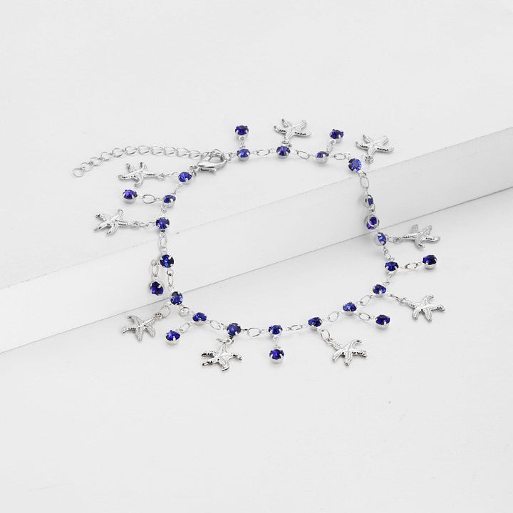 Starfish Charm Anklet Bowlift