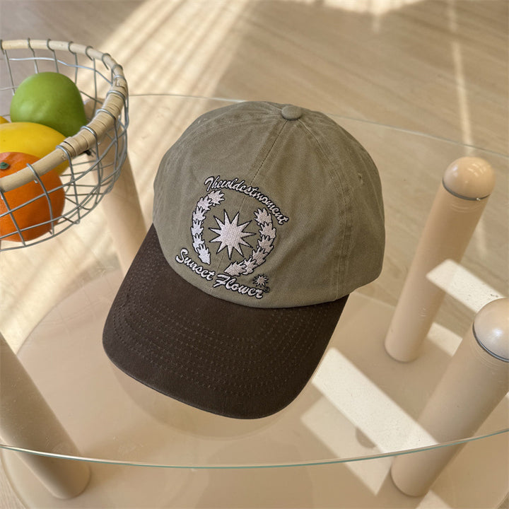 Women's Embroidered Cotton Baseball Cap Bowlift 1783922608