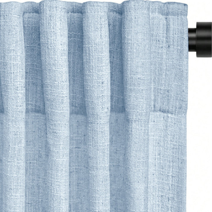 Sheer Linen Window Curtains Bowlift