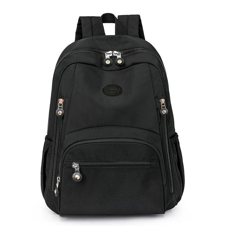 Multi-Pocket Travel Backpack with Water-Resistant Material Bowlift