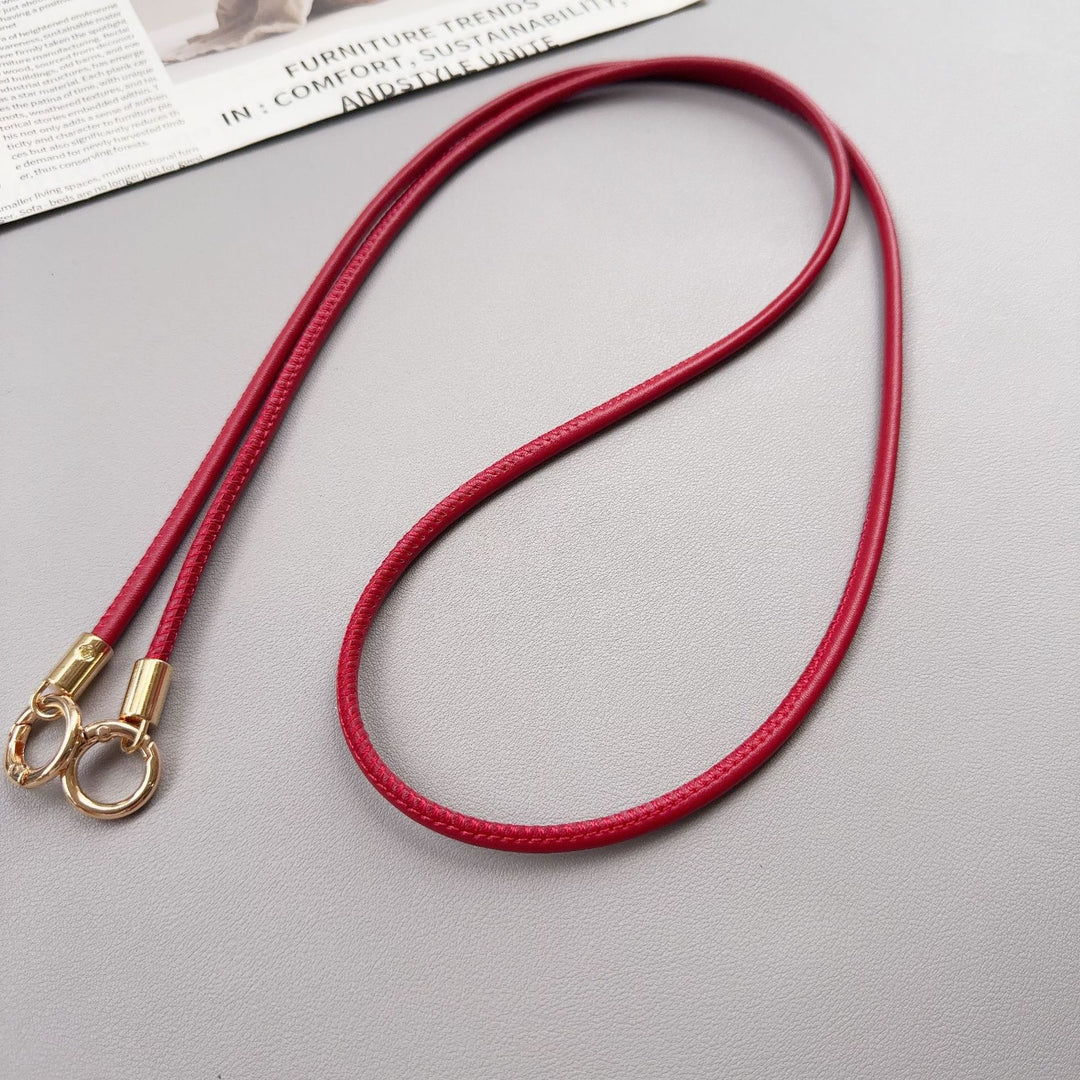 Premium Faux Leather Lanyard Bowlift