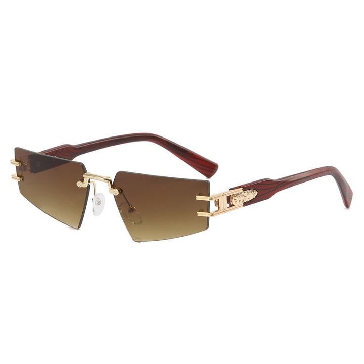 Women's fashionable sunglasses with elegant square frame construction and luxurious details Bowlift