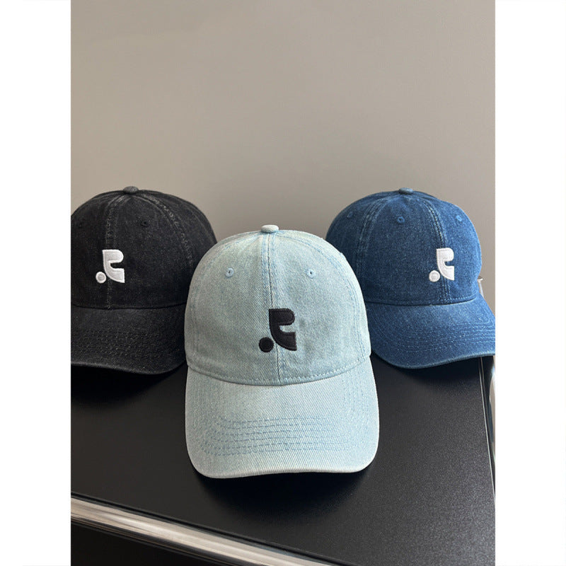 Women's Denim Adjustable Baseball Cap Bowlift