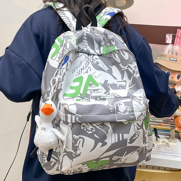 Backpack in Modern Comic Design Bowlift