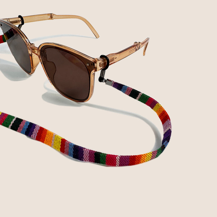 Artistic Patterned Eyewear Retainer Bowlift