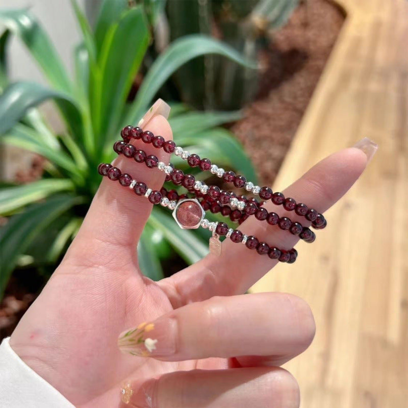 Natural Stone Beaded Bracelet Bowlift