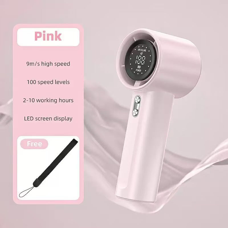 Women Portable Handheld Fan Bowlift