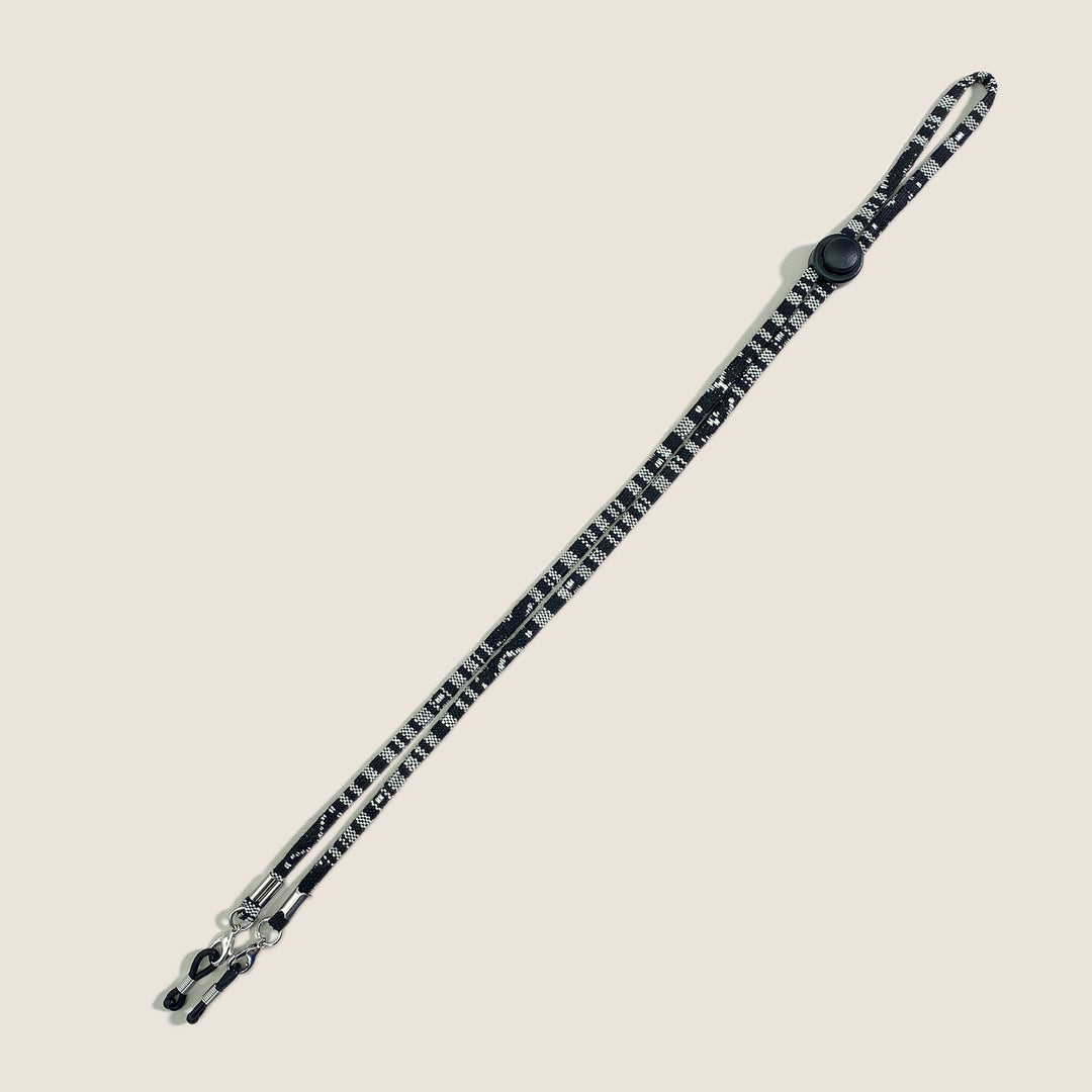 Decorative Patterned Eyewear Retention Strap Bowlift