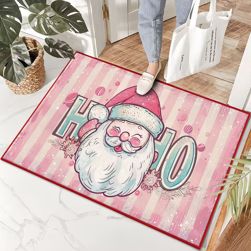 Decorative Holiday Entrance Mat Bowlift