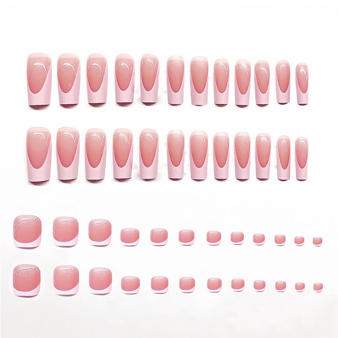 Creative Cut-Out Acrylic Nail Set Bowlift