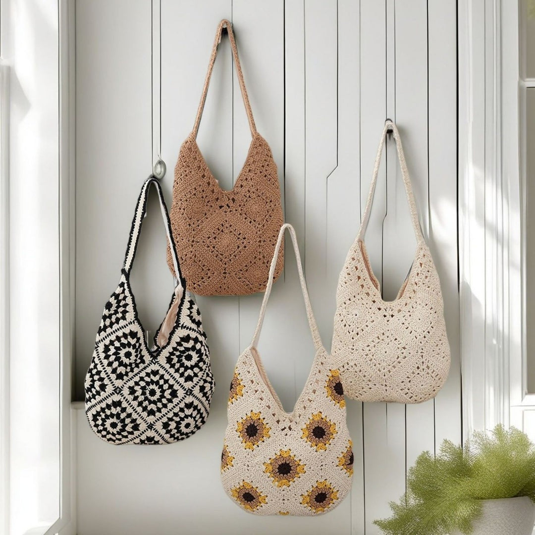 Crocheted Shoulder Bag Bowlift