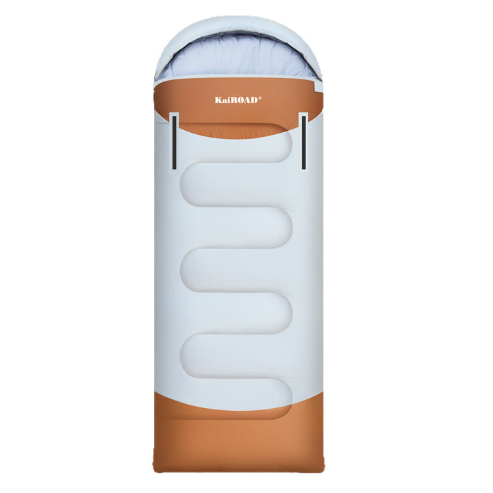 Sleeping bag with integrated hood and temperature control Bowlift