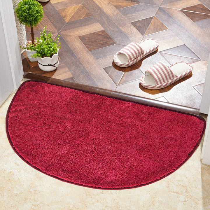 Luxurious Anti-Slip Half-Moon Bath Mat Bowlift