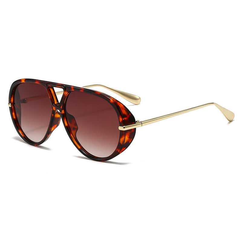 Women's fashionable oversized sunglasses with stylish frame Bowlift