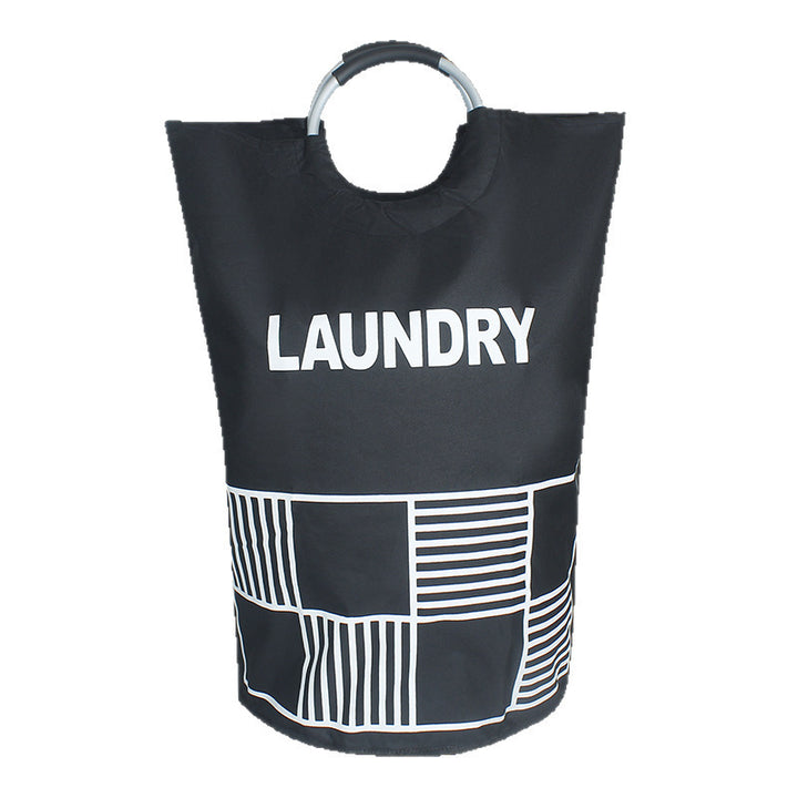 Laundry basket with ergonomic carrying handle Bowlift