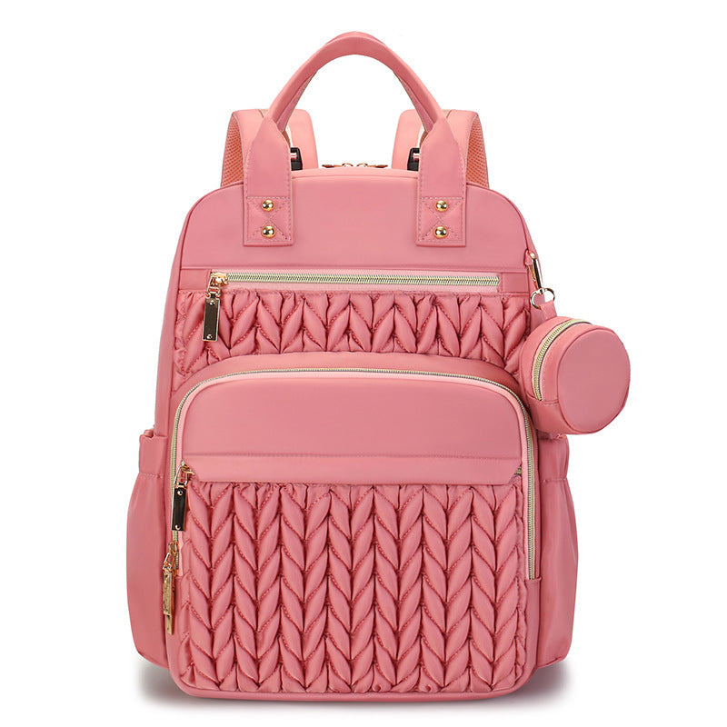 Fashionable backpack with practical compartment system Bowlift