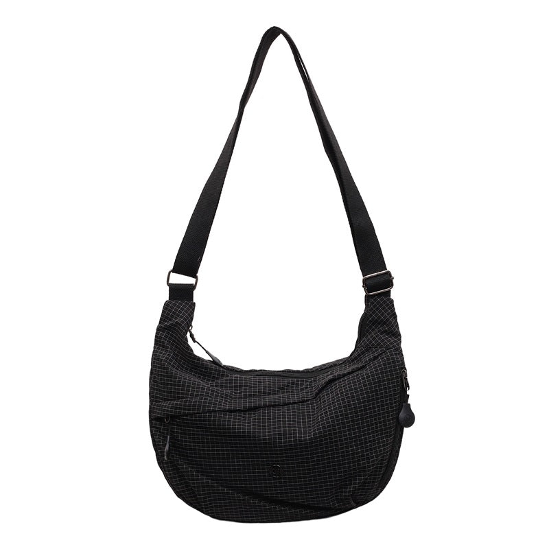 Casual Checkered Sling Bag Bowlift