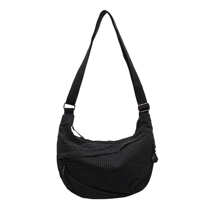 Casual Checkered Sling Bag Bowlift