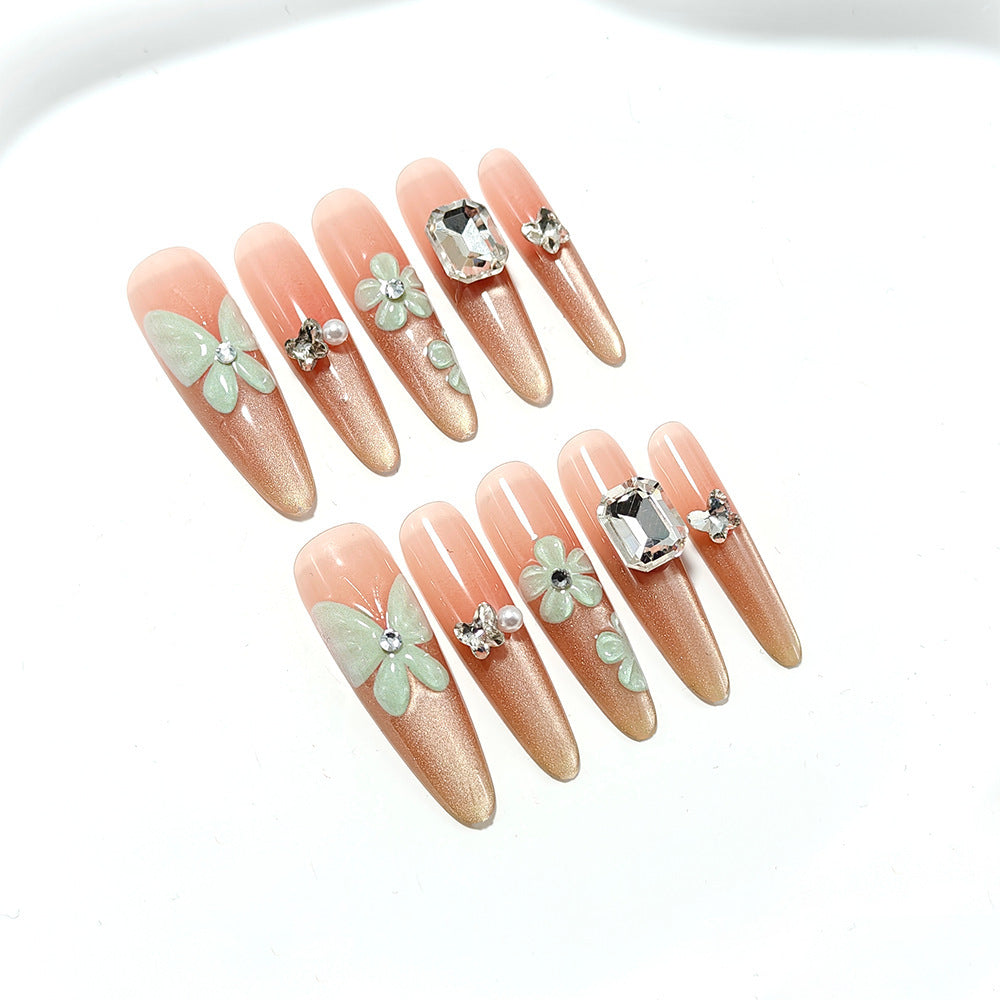 Artificial nails in floral design Bowlift