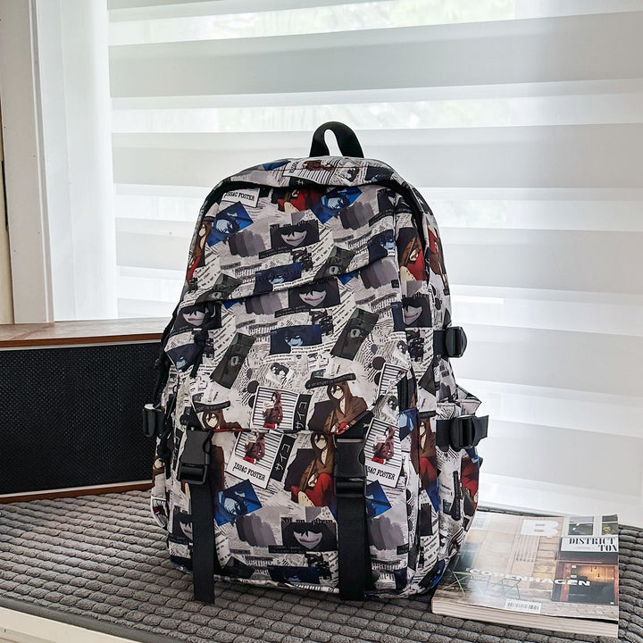 Creative Pattern Backpack Bowlift