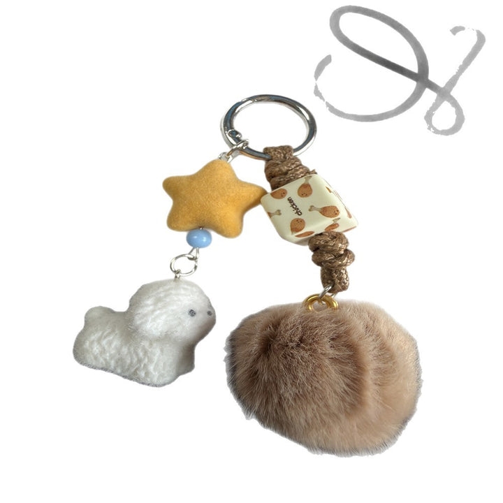 Playful Themed Decorative Keychain Bowlift
