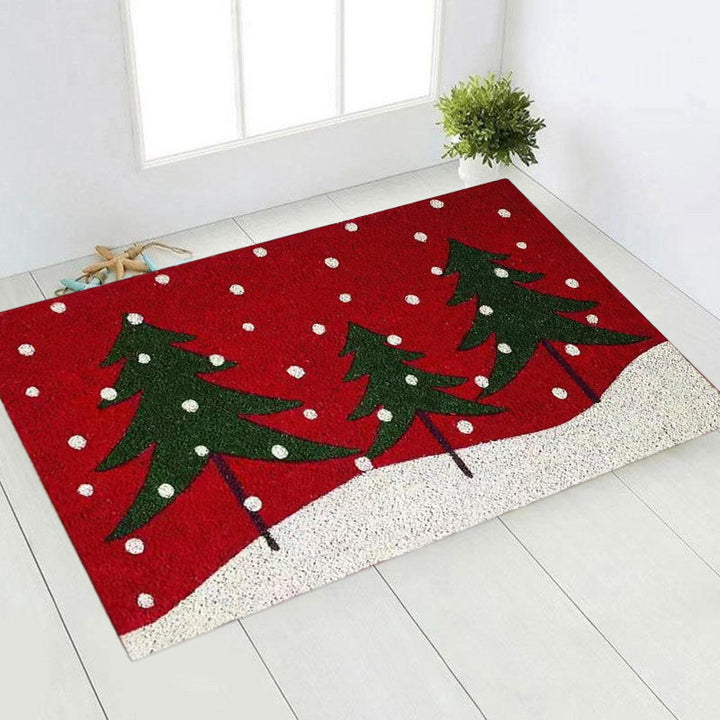 Holiday-Themed Welcome Mat Bowlift