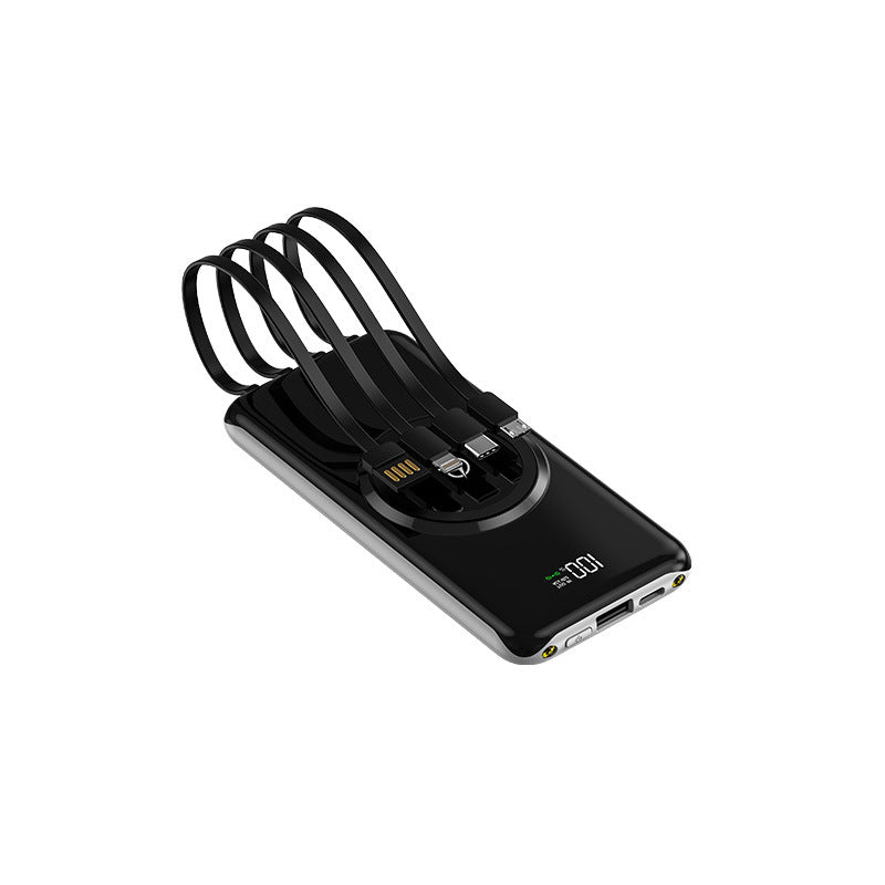 Portable power bank with fast charging function and LED display Bowlift
