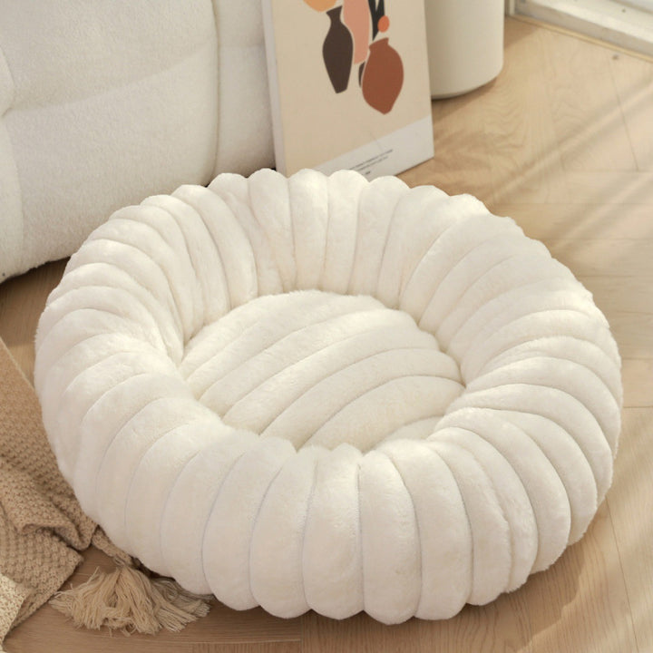 Women Comfortable Pet Bed with High Side Walls Bowlift