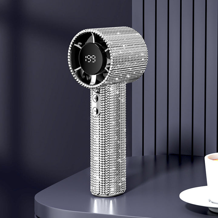 Men's compact and stylish fan with LED display Bowlift