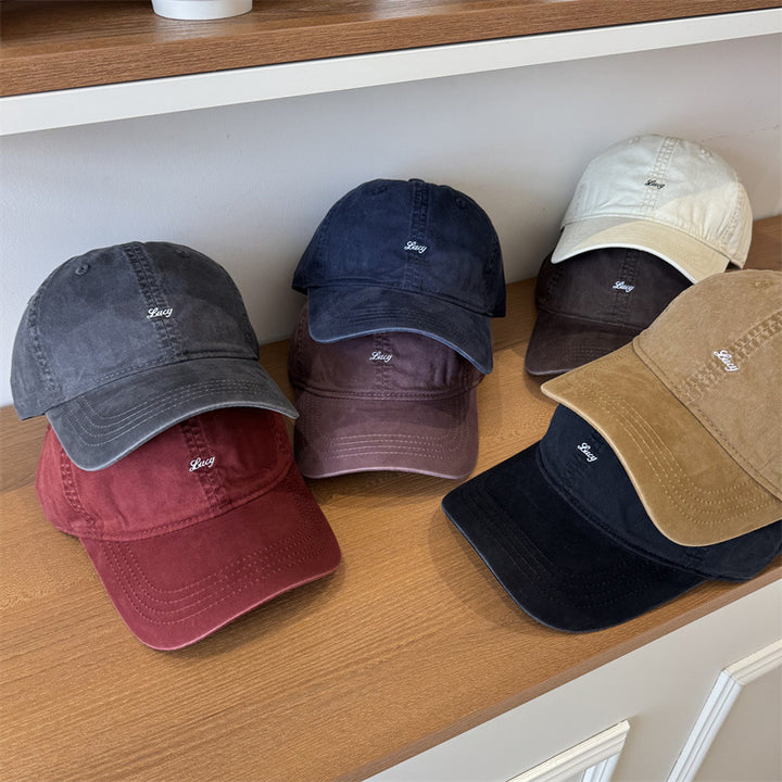 Women's Classic Cotton Baseball Cap Bowlift 1783921746