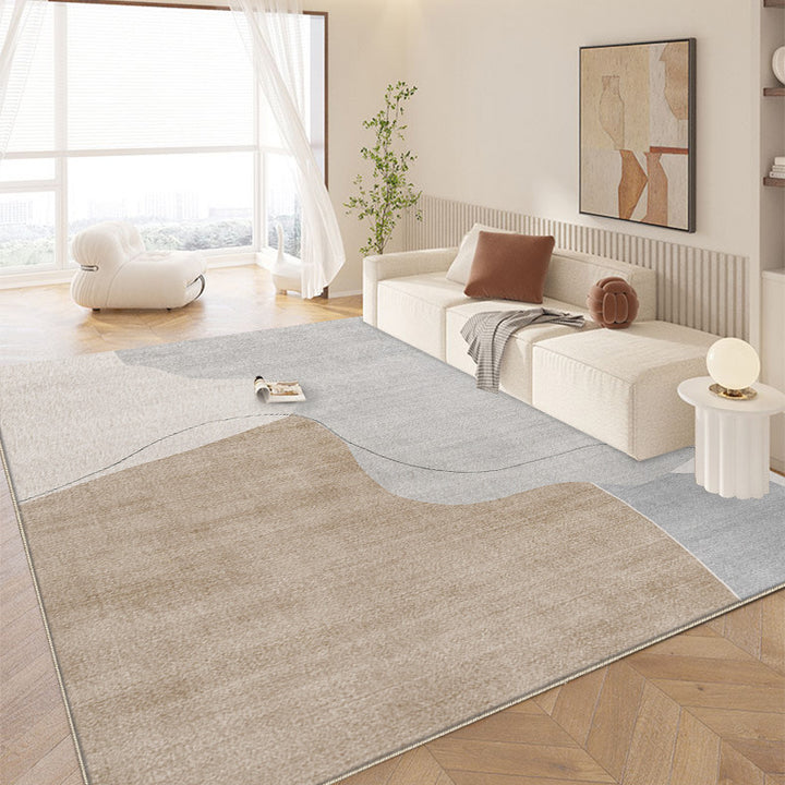 Elegant Floral Pattern Area Rug Bowlift