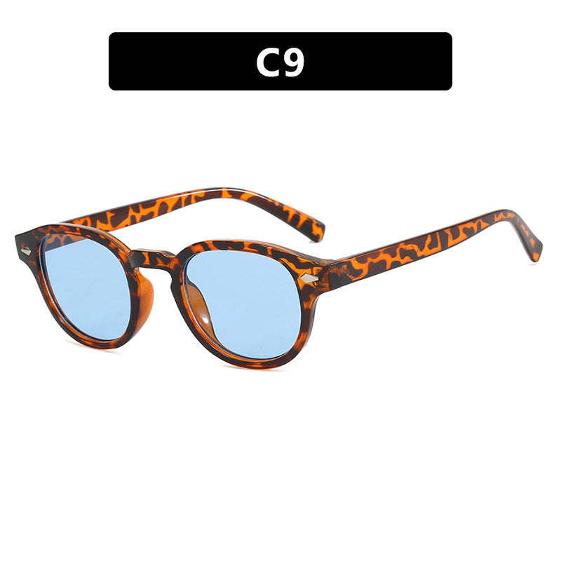 Women's round sunglasses with elegant design and UV protection Bowlift