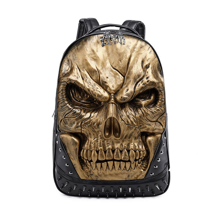Creative backpack with skull design Bowlift