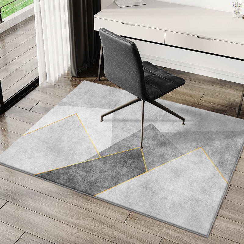 Geometric Design Area Rug Bowlift
