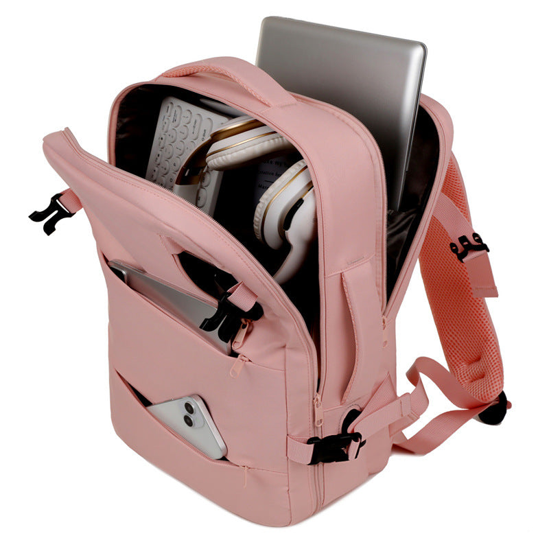 Business Backpack with Protective Laptop Compartment and Versatile Storage Bowlift