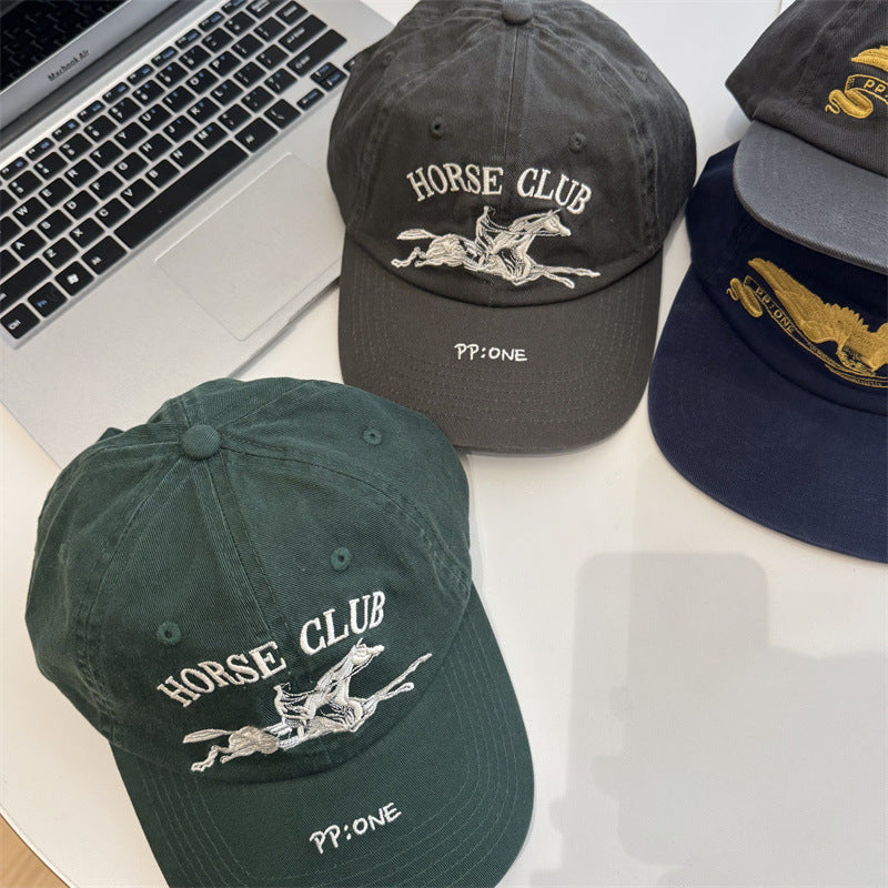 Men's Embroidered Graphic Cap Bowlift