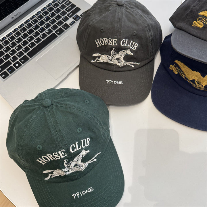 Men's Embroidered Graphic Cap Bowlift
