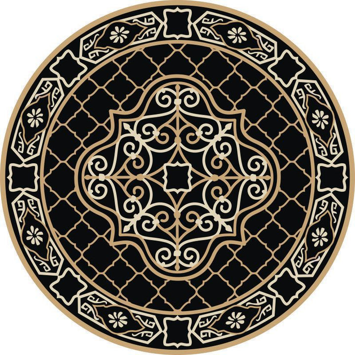 Intricate Mandala Design Area Mat Bowlift