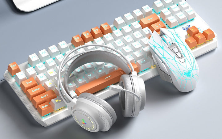 Mechanical Gaming Keyboard and Mouse Set Bowlift