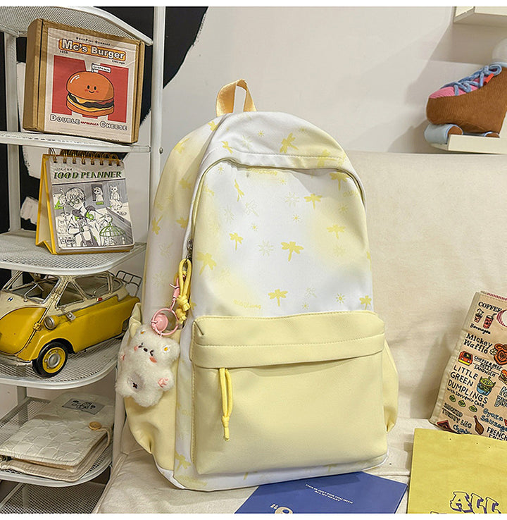 Cute casual backpack with playful butterfly design Bowlift