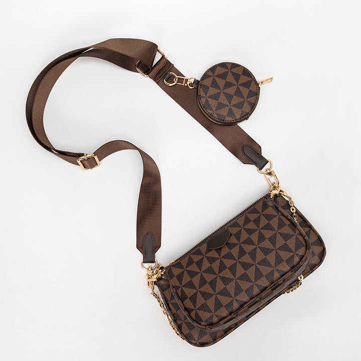 Fashionable crossbody bag with versatile compartment system Bowlift