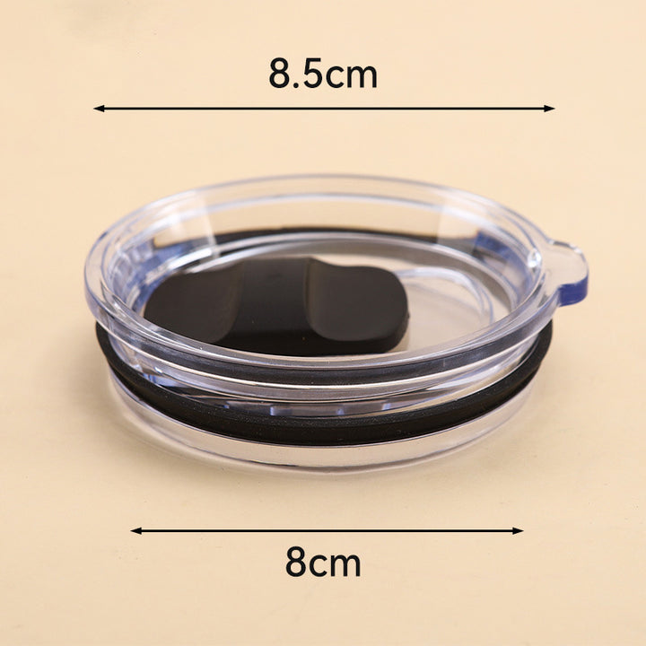 Spillproof Replacement Insulated Tumbler Lid With Silicone Gasket Flip Drinking Cover