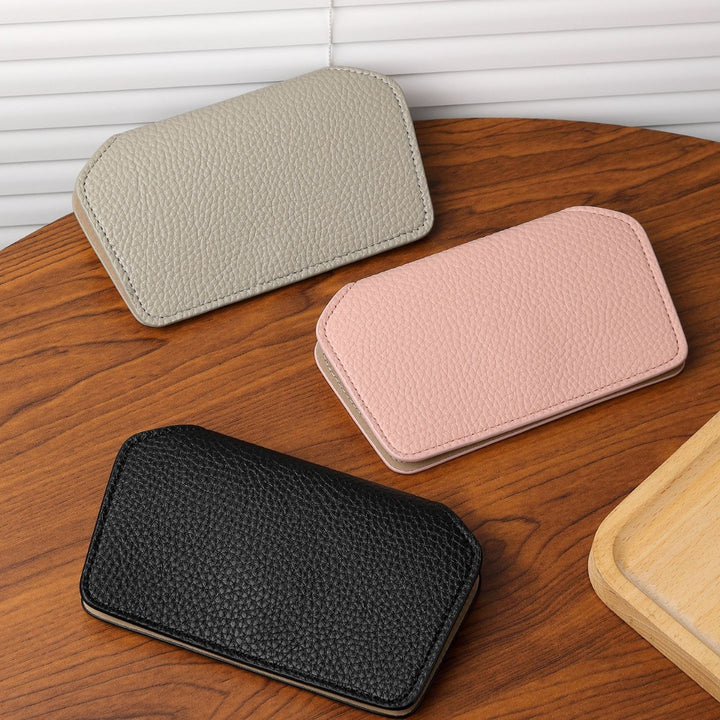 Durable Leather Sunglasses Case