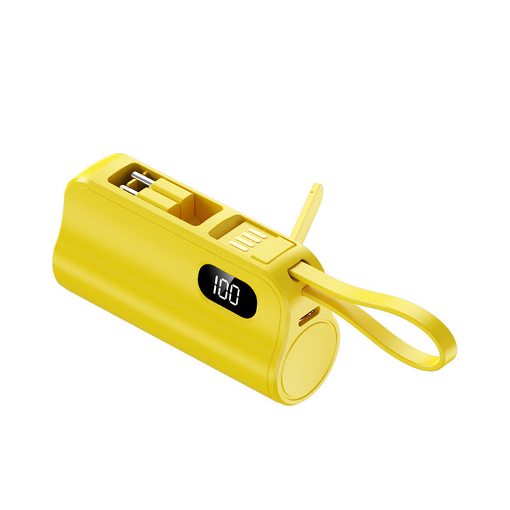 Portable power bank with LED display Bowlift