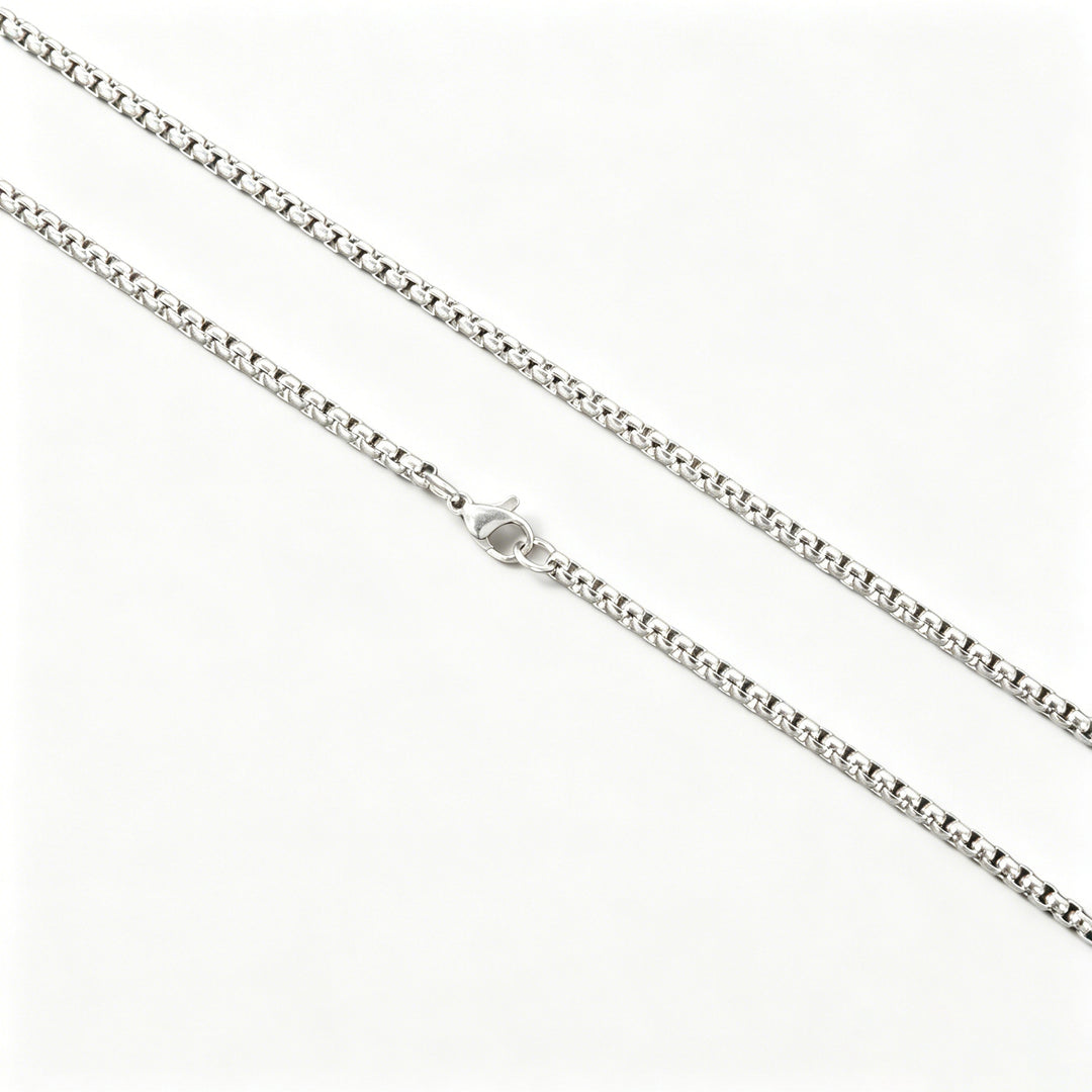 Sleek Stainless Steel Chain Necklace Bowlift