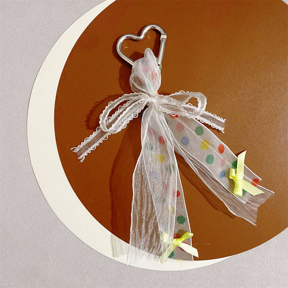 Decorative Heart-Shaped Keychain Bowlift